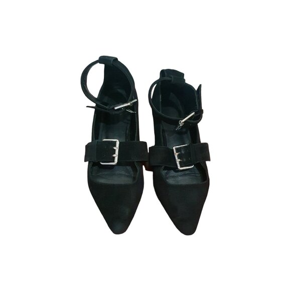 Opening Ceremony Buckle suede flats Size Eur 36/ 6 USA - Picture 8 of 15